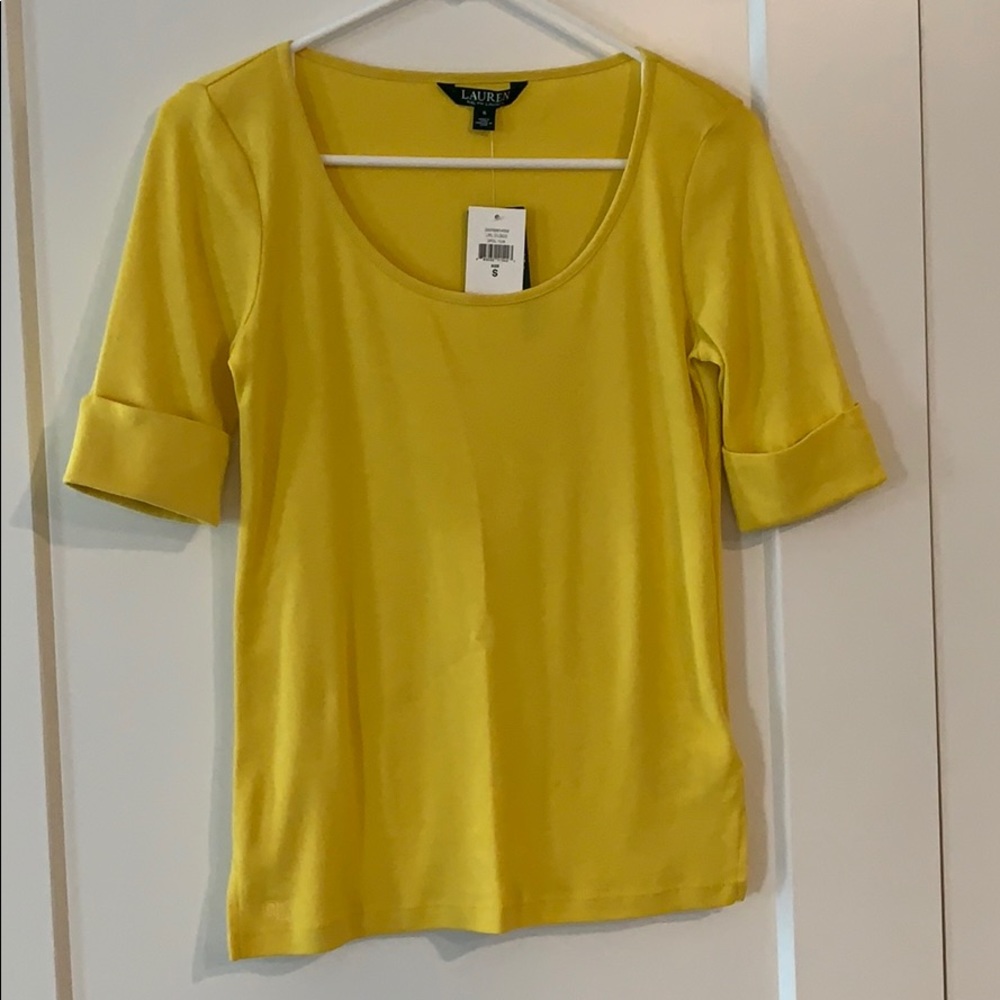 Ralph Lauren scoop neck T- shirt
